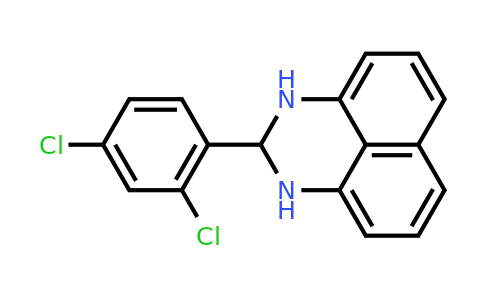 64369-14-8 | 2-(2,4-Dichlorophenyl)-2,3-dihydro-1H-perimidine