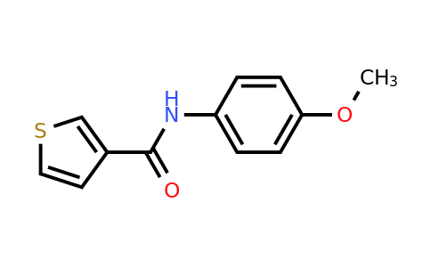 64419-15-4 | N-(4-methoxyphenyl)thiophene-3-carboxamide