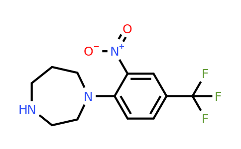 646455-48-3 | 1-[2-Nitro-4-(trifluoromethyl)phenyl]-1,4-diazepane