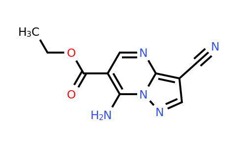 64689-81-2 | Ethyl 7-amino-3-cyanopyrazolo[1,5-a]pyrimidine-6-carboxylate