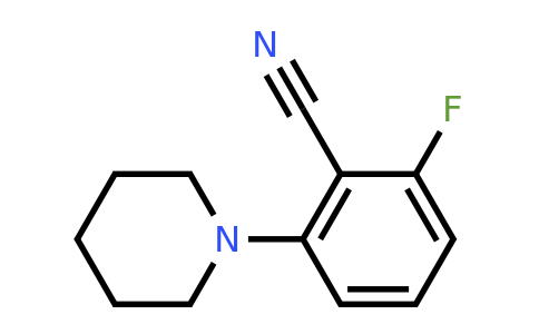 646989-68-6 | 2-Fluoro-6-(piperidin-1-yl)benzonitrile