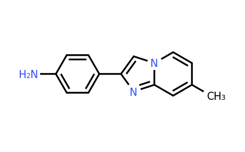 64730-34-3 | 4-(7-Methylimidazo[1,2-a]pyridin-2-yl)aniline