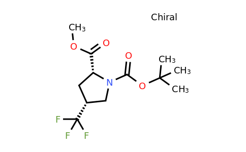 1-tert-Butyl 2-methyl (2R,4R)-4-(trifluoromethyl)pyrrolidine-1,2-dicarboxylate