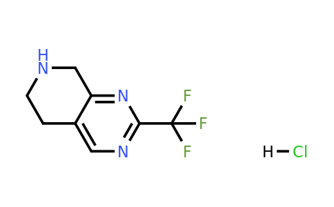 647863-02-3 | 2-(Trifluoromethyl)-5,6,7,8-tetrahydropyrido[3,4-d]pyrimidine hydrochloride