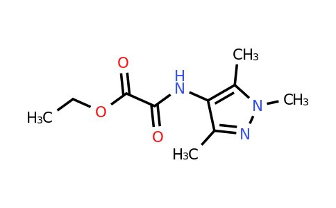 648408-64-4 | Ethyl 2-oxo-2-((1,3,5-trimethyl-1H-pyrazol-4-yl)amino)acetate