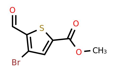 648412-59-3 | Methyl 4-bromo-5-formylthiophene-2-carboxylate