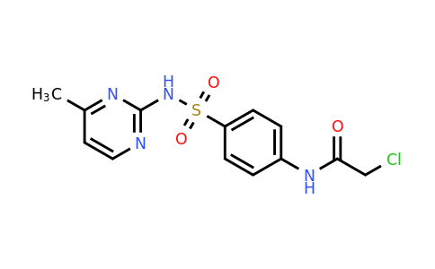 64877-35-6 | 2-Chloro-N-(4-(N-(4-methylpyrimidin-2-yl)sulfamoyl)phenyl)acetamide