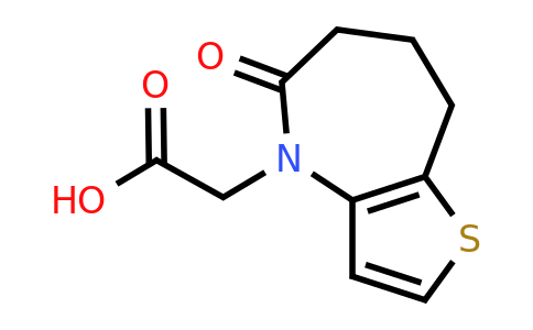 648881-57-6 | 2-{5-oxo-4h,5h,6h,7h,8h-thieno[3,2-b]azepin-4-yl}acetic acid