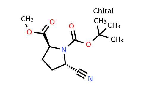 649728-62-1 | O1-tert-butyl O2-methyl (2S,5S)-5-cyanopyrrolidine-1,2-dicarboxylate