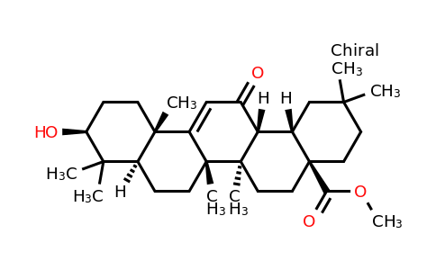 65023-19-0 | Methyl (4aS,6aR,6bS,8aR,10S,12aS,14aR,14bS)-10-hydroxy-2,2,6a,6b,9,9,12a-heptamethyl-14-oxo-1,3,4,5,6,6a,6b,7,8,8a,9,10,11,12,12a,14,14a,14b-octadecahydropicene-4a(2H)-carboxylate