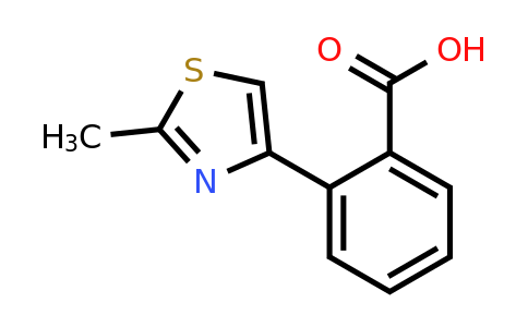 2-(2-Methyl-1,3-thiazol-4-yl)benzoic acid