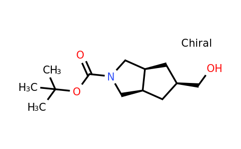 650578-12-4 | tert-butyl (3aS,5r,6aR)-5-(hydroxymethyl)-3,3a,4,5,6,6a-hexahydro-1H-cyclopenta[c]pyrrole-2-carboxylate