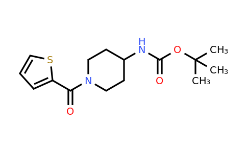 651292-83-0 | Tert-butyl (1-(thiophene-2-carbonyl)piperidin-4-yl)carbamate