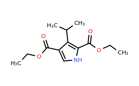 651744-38-6 | Diethyl 3-isopropyl-1H-pyrrole-2,4-dicarboxylate