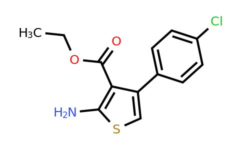 65234-09-5 | Ethyl 2-amino-4-(4-chlorophenyl)thiophene-3-carboxylate
