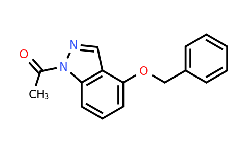 65361-84-4 | 1-(4-(Benzyloxy)-1H-indazol-1-yl)ethan-1-one