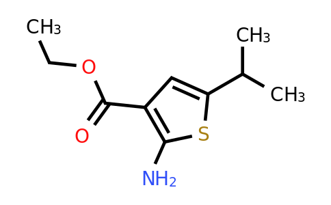 65416-85-5 | Ethyl 2-amino-5-isopropylthiophene-3-carboxylate
