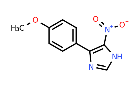 65447-41-8 | 4-(4-Methoxyphenyl)-5-nitro-1h-imidazole