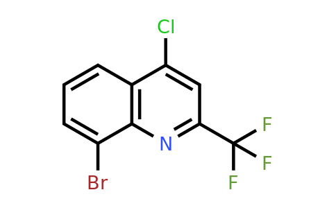 655235-61-3 | 8-Bromo-4-chloro-2-(trifluoromethyl)quinoline