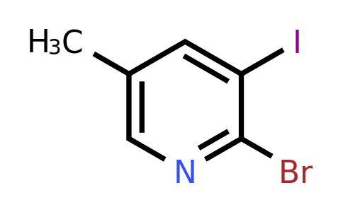 2-Bromo-3-iodo-5-methylpyridine