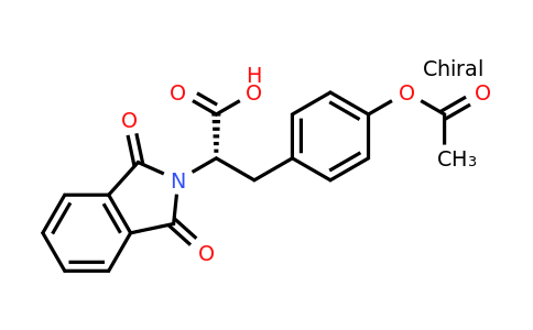 65594-96-9 | (s)-3-(4-Acetoxyphenyl)-2-(1,3-dioxoisoindolin-2-yl)propanoic acid