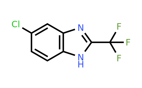 656-49-5 | 5-Chloro-2-(trifluoromethyl)-1H-benzo[d]imidazole
