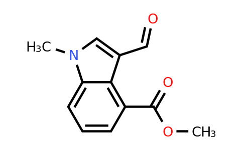 Methyl 3-formyl-1-methyl-1H-indole-4-carboxylate