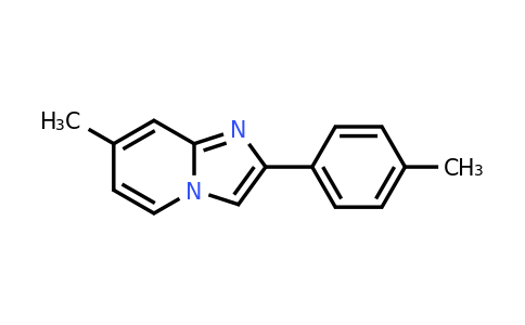 65964-61-6 | 7-Methyl-2-(4-methylphenyl)imidazo[1,2-a]pyridine