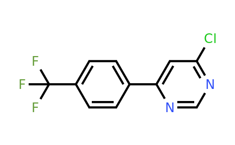 659729-09-6 | 4-Chloro-6-(4-(trifluoromethyl)phenyl)pyrimidine