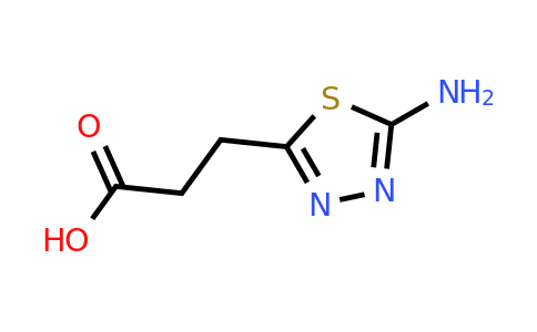 66030-27-1 | 3-(5-Amino-1,3,4-thiadiazol-2-yl)propanoic acid