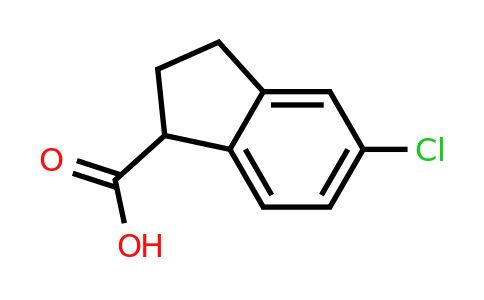 5-chloro-2,3-dihydro-1H-indene-1-carboxylic acid