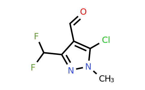 5-Chloro-3-(difluoromethyl)-1-methyl-1H-pyrazole-4-carbaldehyde