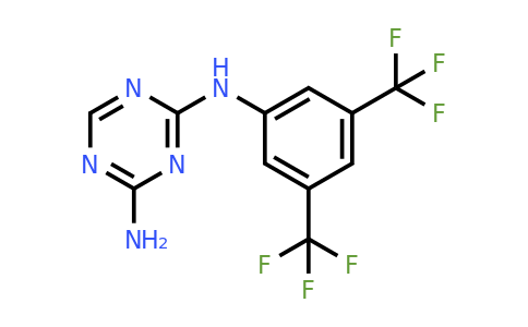 66088-50-4 | N2-(3,5-bis(trifluoromethyl)phenyl)-1,3,5-triazine-2,4-diamine