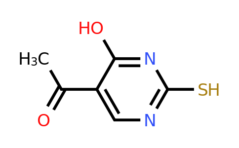 66116-80-1 | 1-(4-Hydroxy-2-mercaptopyrimidin-5-yl)ethan-1-one