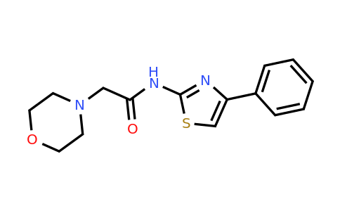 66180-00-5 | 2-Morpholino-N-(4-phenylthiazol-2-yl)acetamide