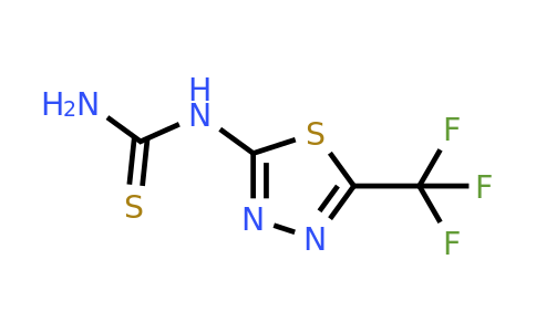 66181-17-7 | N-[5-(trifluoromethyl)-1,3,4-thiadiazol-2-yl]thiourea