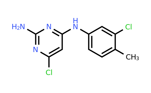 6635-60-5 | 6-Chloro-N4-(3-chloro-4-methylphenyl)pyrimidine-2,4-diamine
