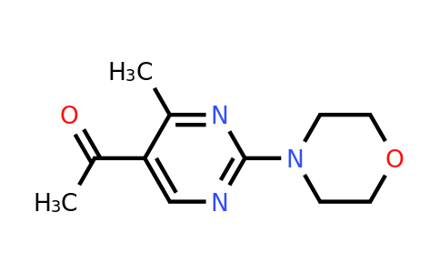66373-28-2 | 1-(4-Methyl-2-morpholinopyrimidin-5-yl)ethan-1-one