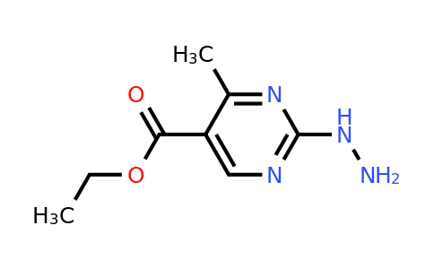 66373-46-4 | Ethyl 2-hydrazinyl-4-methylpyrimidine-5-carboxylate