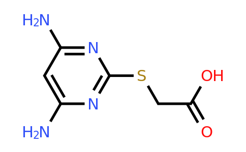 6638-40-0 | 2-((4,6-Diaminopyrimidin-2-yl)thio)acetic acid