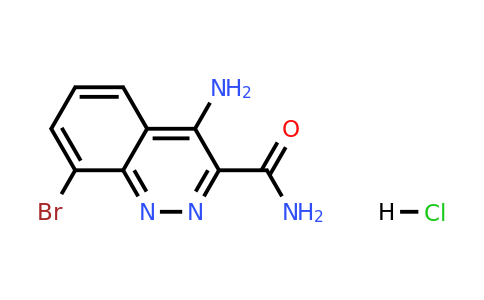 663948-23-0 | 4-Amino-8-bromocinnoline-3-carboxamide hydrochloride