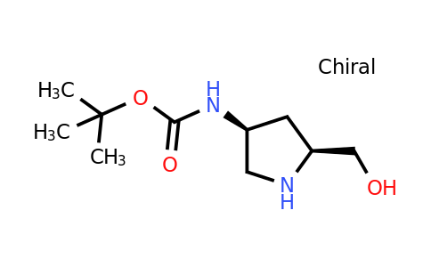 663948-85-4 | tert-Butyl N-[(3S,5S)-5-(hydroxymethyl)pyrrolidin-3-yl]carbamate