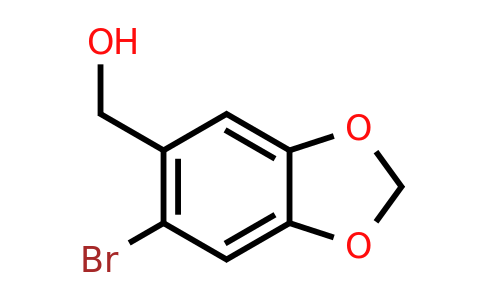 6642-34-8 | (6-Bromo-1,3-benzodioxol-5-yl)methanol