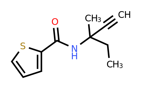 664368-42-7 | N-(3-methylpent-1-yn-3-yl)thiophene-2-carboxamide