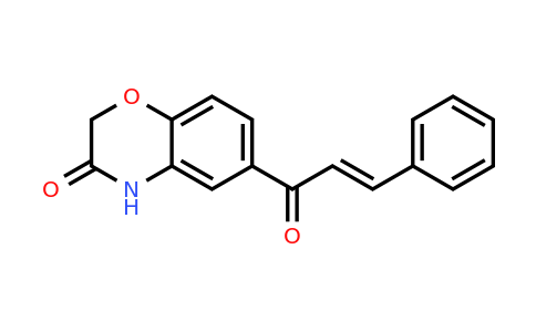 665021-94-3 | 6-(3-Phenylprop-2-enoyl)-3,4-dihydro-2h-1,4-benzoxazin-3-one