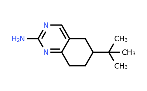 66521-78-6 | 6-Tert-butyl-5,6,7,8-tetrahydroquinazolin-2-amine