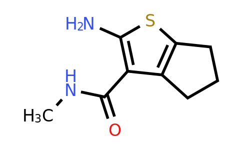 666715-71-5 | 2-Amino-N-methyl-5,6-dihydro-4H-cyclopenta[b]thiophene-3-carboxamide