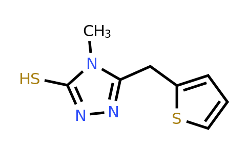 667435-87-2 | 4-Methyl-5-(thiophen-2-ylmethyl)-4h-1,2,4-triazole-3-thiol