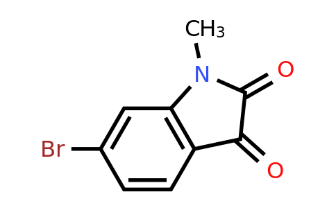 667463-64-1 | 6-Bromo-1-methylindoline-2,3-dione