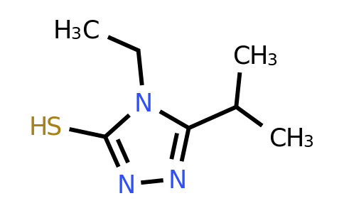 4-Ethyl-5-isopropyl-4h-1,2,4-triazole-3-thiol